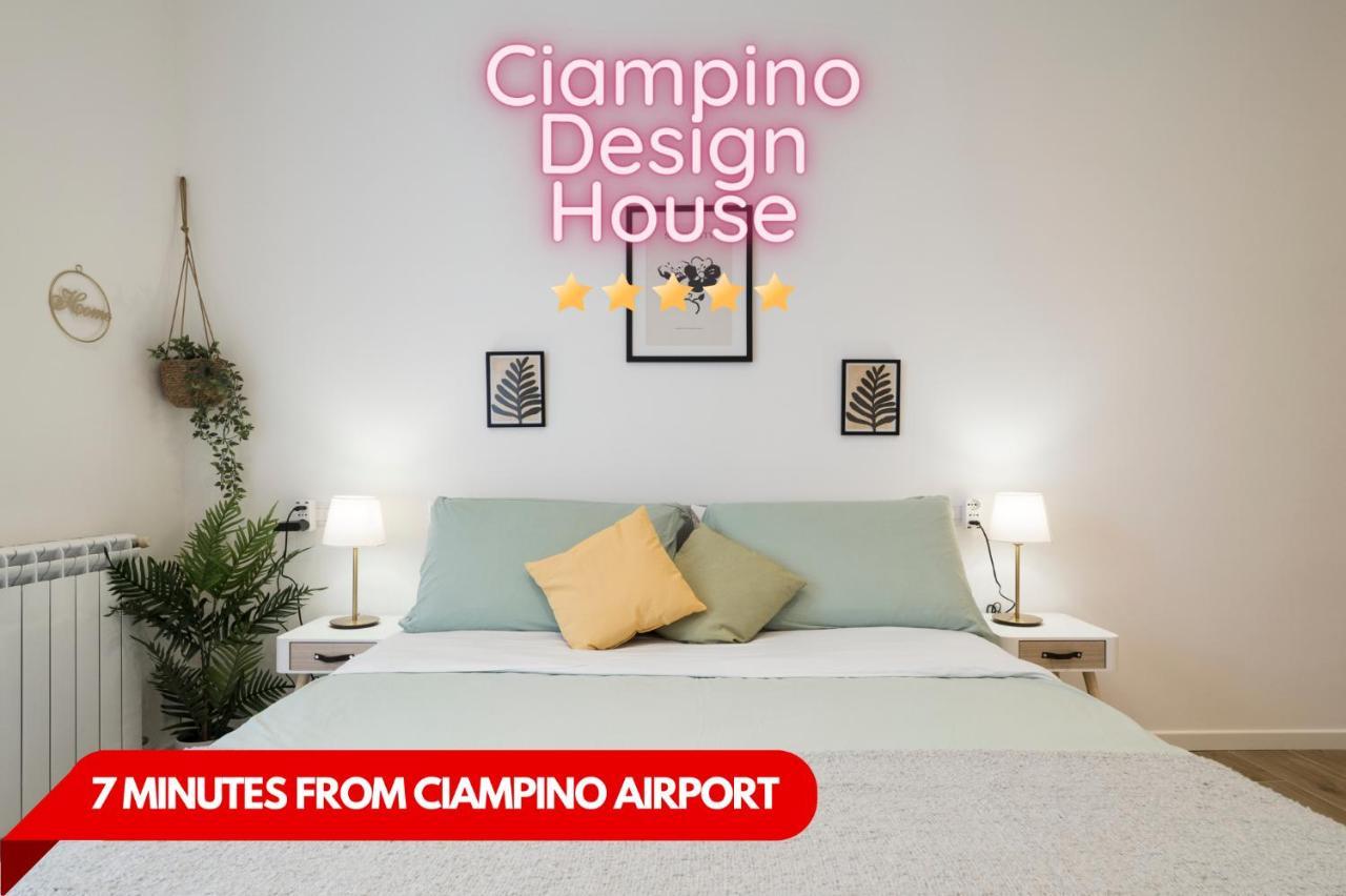 Casa Design Con A/C E Wifi_7 Minuti Ciampino Aeroporto Διαμέρισμα Εξωτερικό φωτογραφία